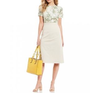 Antonio Melani Peyton Twill A-line Skirt